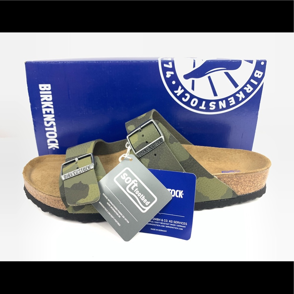 Birkenstock Arizona BS Desert Soil Camo Brown Sz10